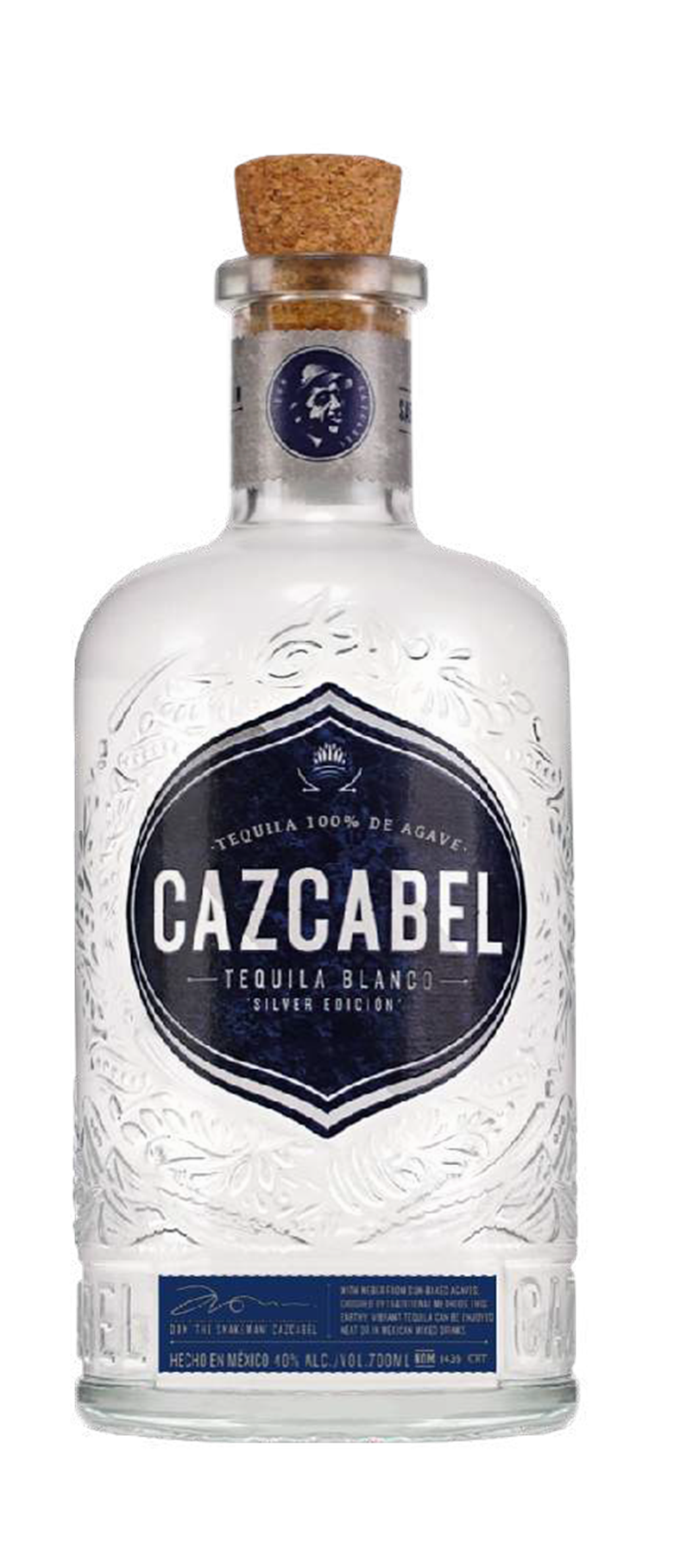 Tequila CAZCABEL Blanco 0,7l 38%