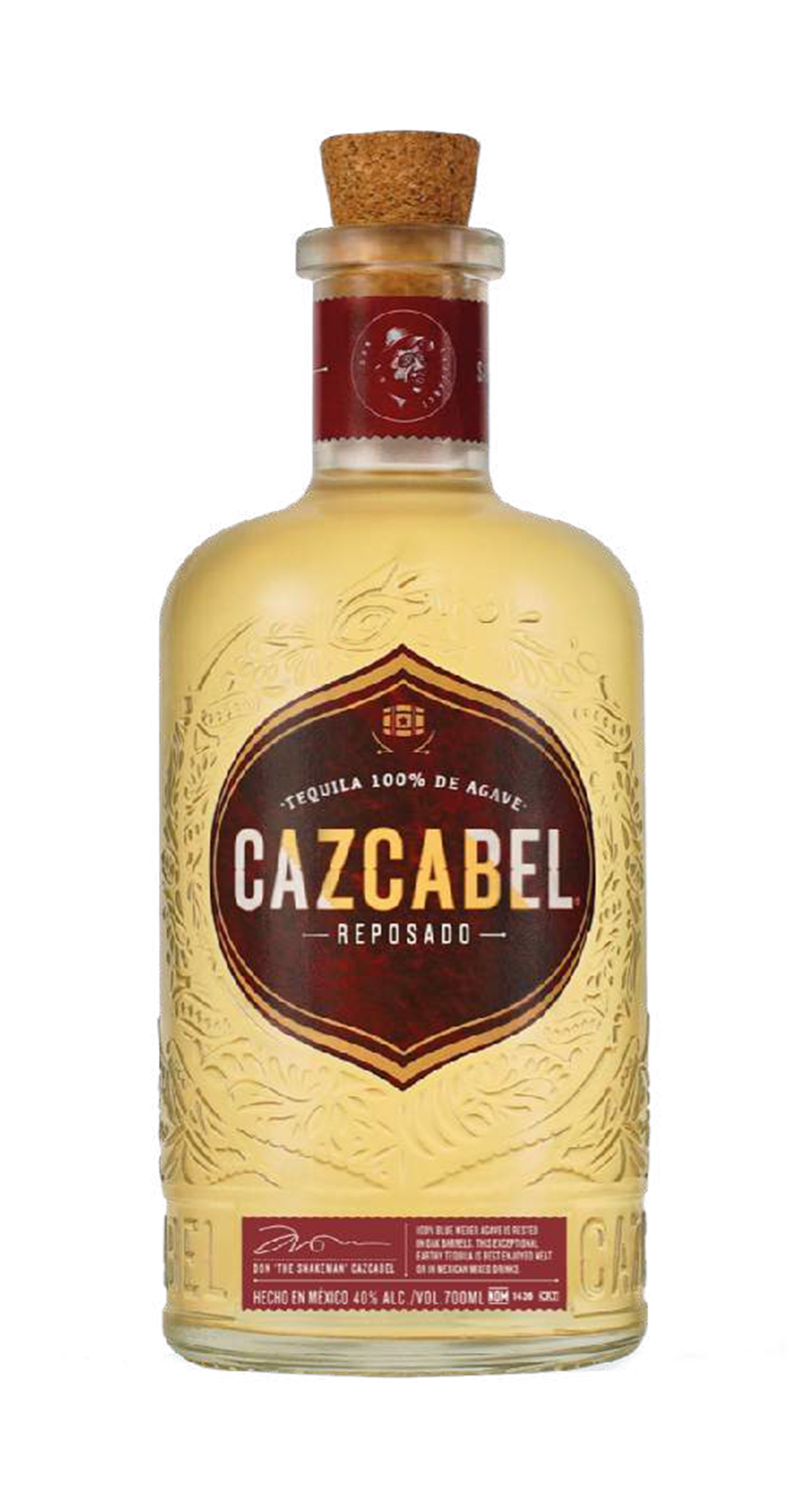 Tequila CAZCABEL Reposado 0,7l 38%