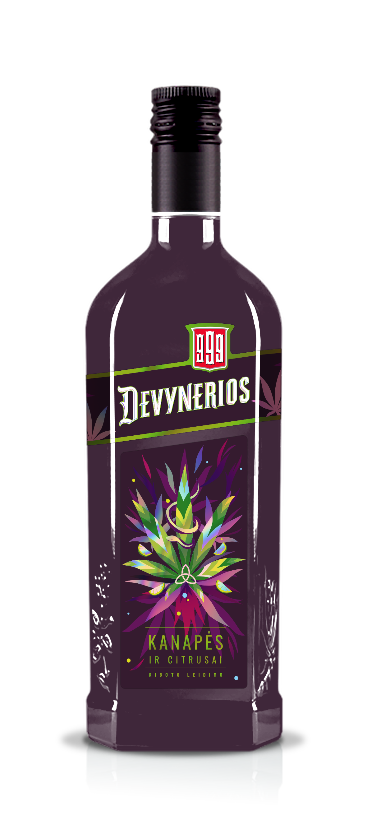 Bitter THE NINES Cannabis & citrus 0,5l 32%