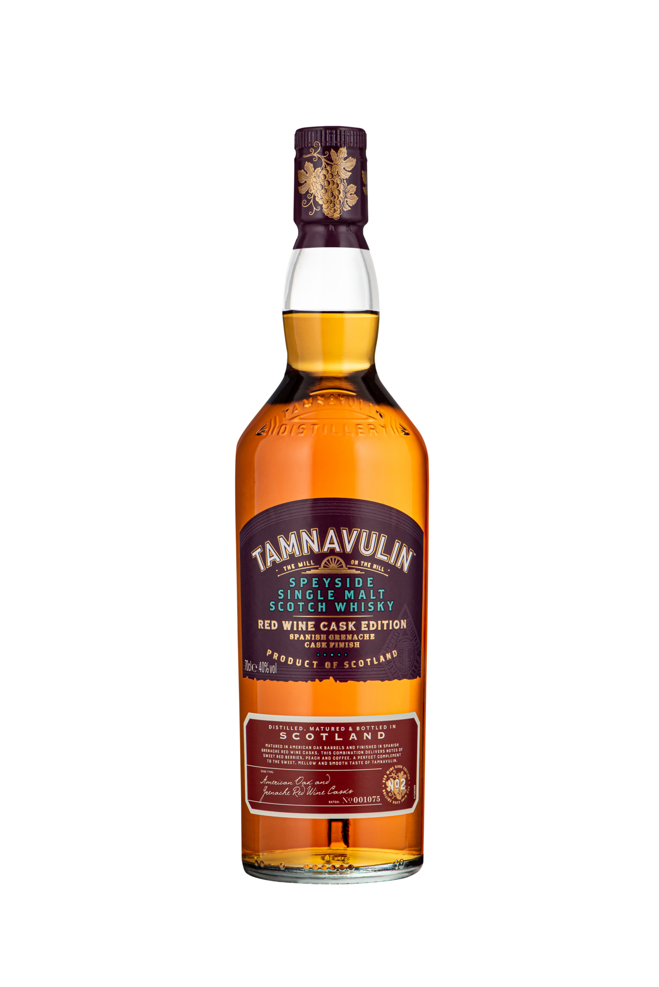 Whisky TAMNAVULIN Spanish grenache 0,7l 40%