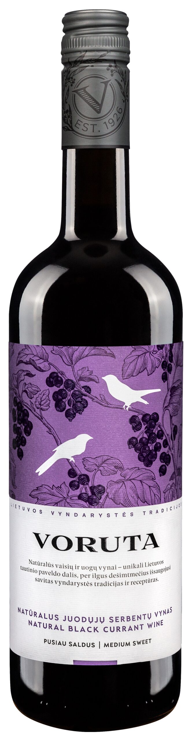 VORUTA Blackcurrant Red Semi Sweet