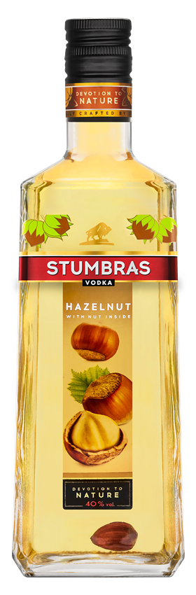 Wódka STUMBRAS Hazelnut 0,5l 40%