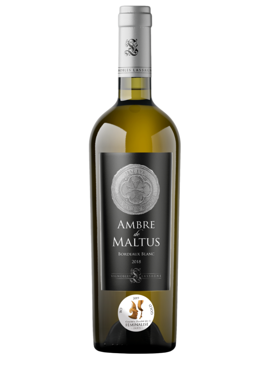 AMBRE DE MALTUS AOC Bordeaux Blanc 0,75l
