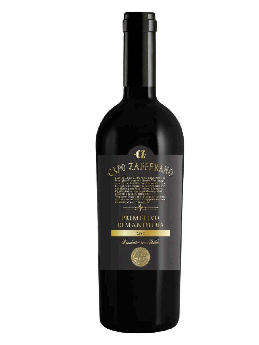 CAPO ZAFFERANO Primitivo Manduria 0,75l